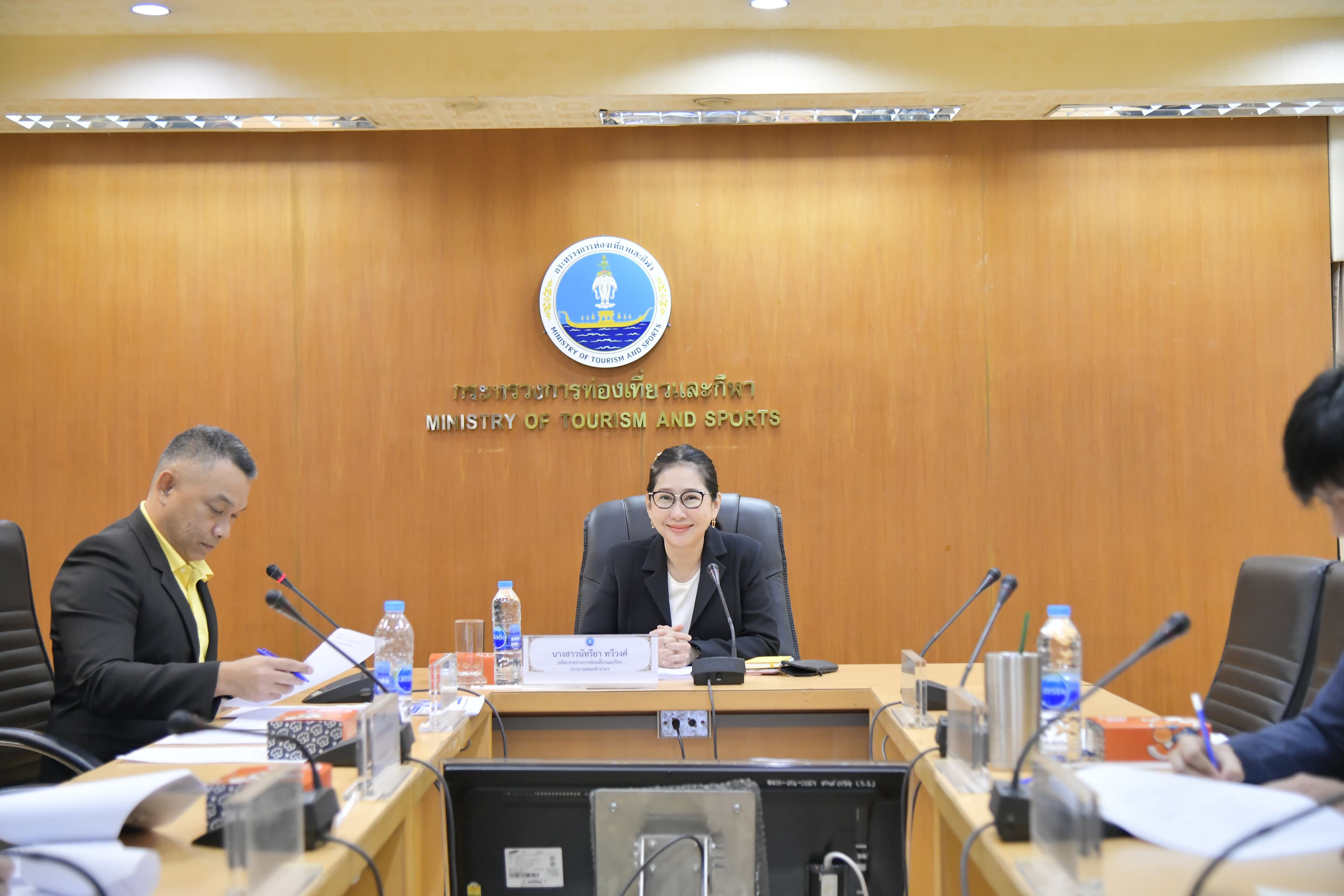 ปลัดกระทรวงการท่องเที่ยวและกีฬา เป็นประธานการประชุมคณะทำงานพิจารณาโครงสร้างการแบ่งส่วนราชการภายในสำนักงานปลัดกระทรวงฯ