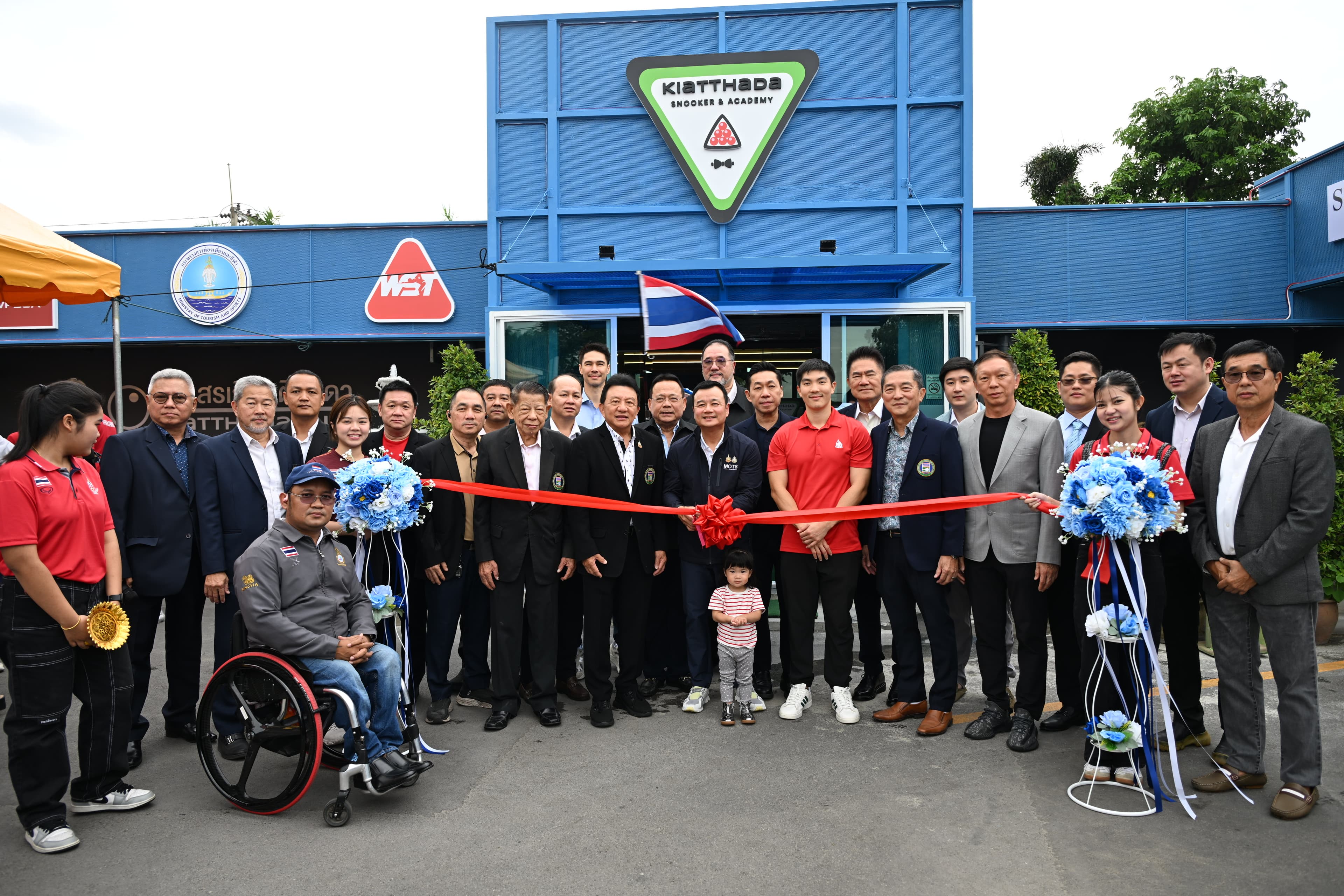 รมว.ท่องเที่ยวและกีฬา เปิดศูนย์และสนามแข่งขันสนุกเกอร์นานาชาติแห่งใหม่ มุ่งยกระดับวงการสนุกเกอร์ไทยสู่มาตรฐานโลก