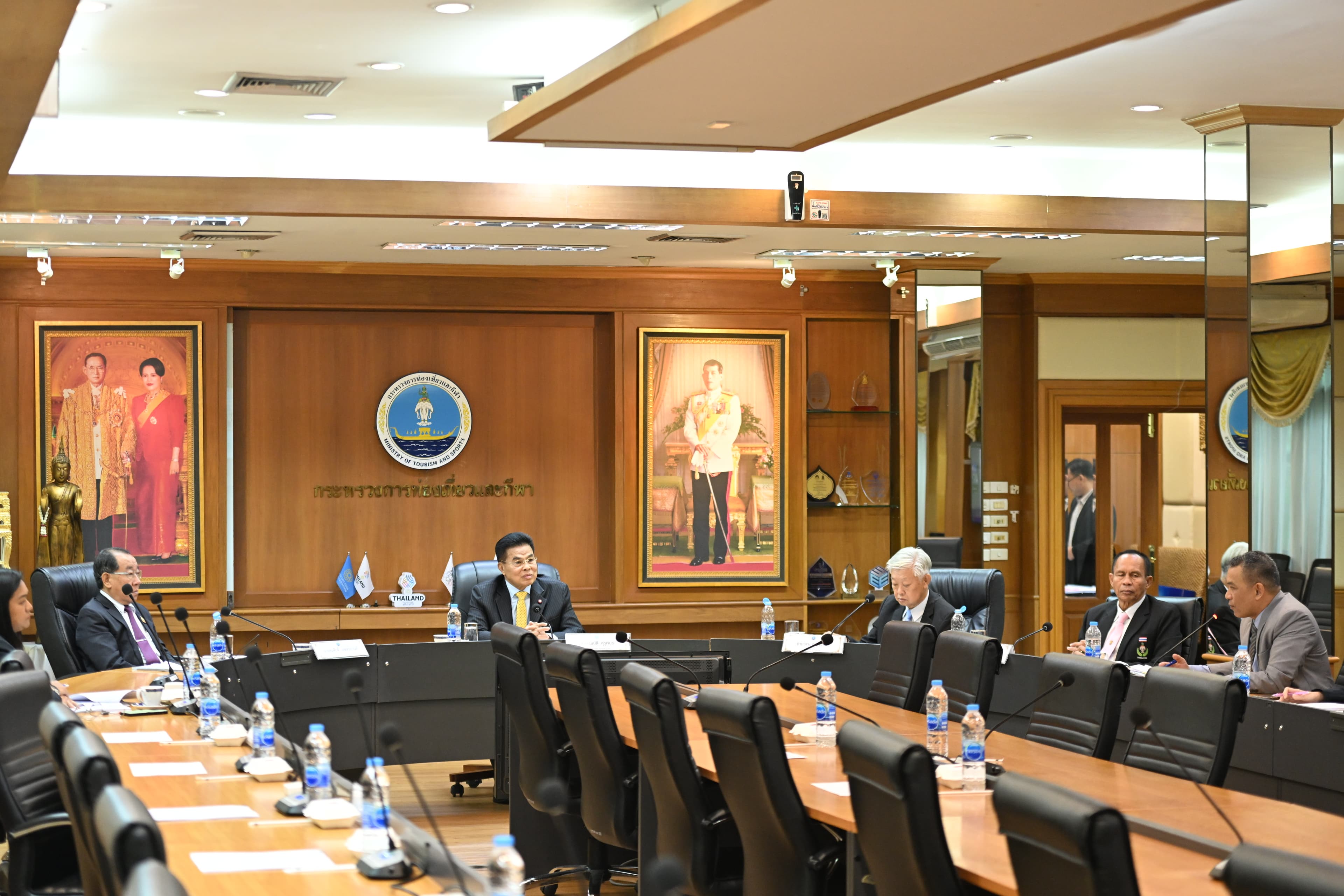 กระทรวงการท่องเที่ยวและกีฬาจัดประชุม ค.ต.ป.กก. ครั้งที่ 8/2568 พร้อมรับฟังรายงานความคืบหน้าโครงการสำคัญและผลการเบิกจ่ายงบประมาณ