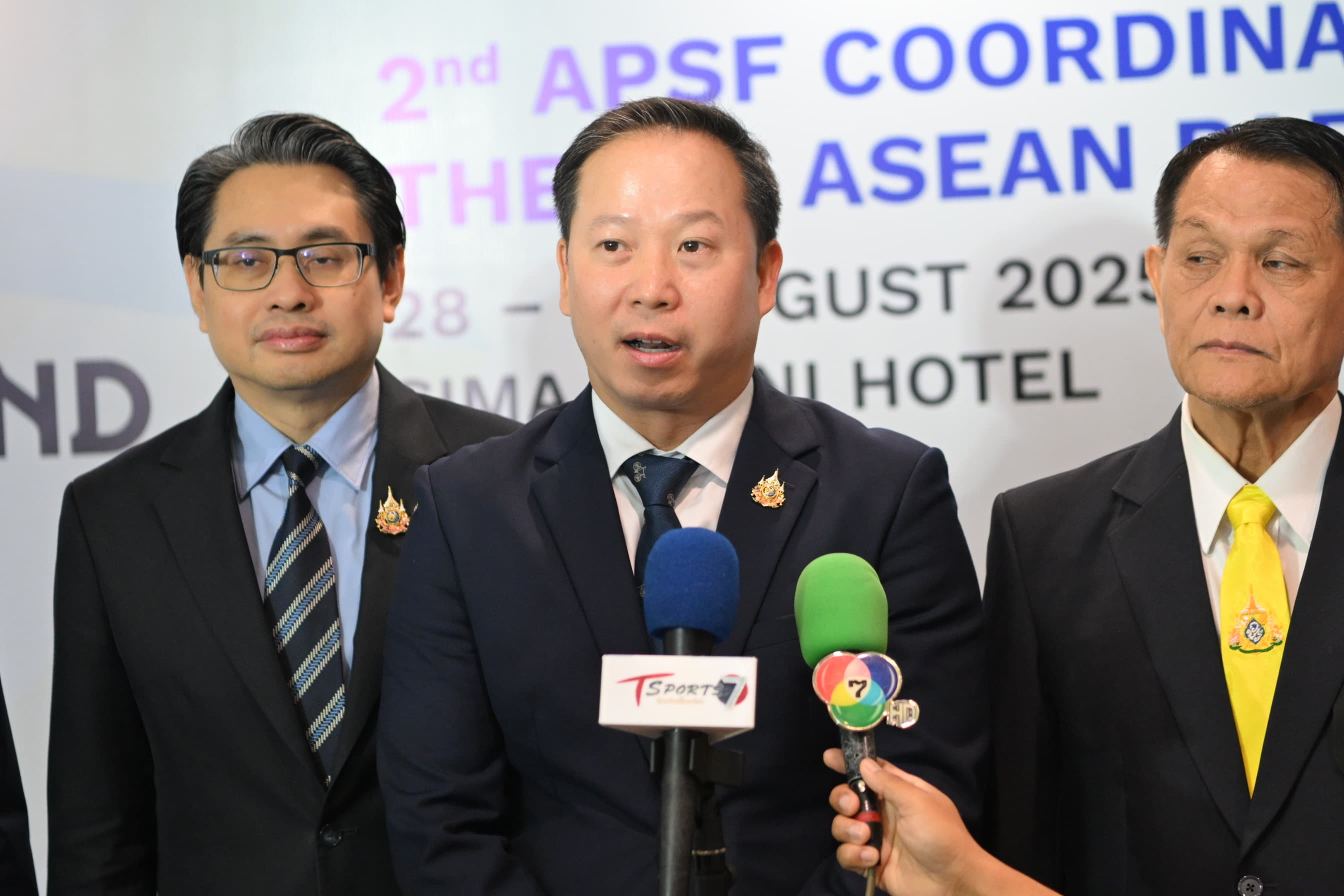 เลขานุการ รมว.กก. เปิดการประชุมติดตามความคืบหน้าการเตรียมความพร้อม การจัดการแข่งขันกีฬาอาเซียนพาราเกมส์ ครั้งที่ 13 (2nd APSF Coordinating Committee Meeting)